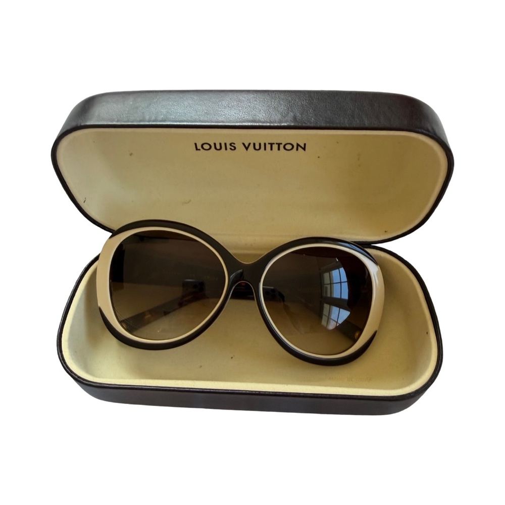 Louis Vuitton Oversized Sunglasses - Beige/Brown - Tortoise Shell